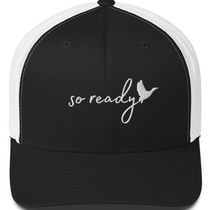 So ready goose band hat. So ready for this goose hat. Choose your color goose hat and we embroider red bird logo.