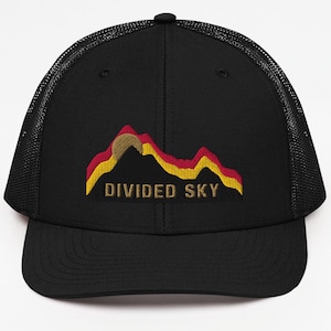 Gorra camionera Phish Richardson Divided Sky. Gorra vintage de Phish Divided Sky. Marca Richardson. No aprieta las orejas.