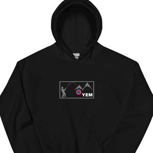 YEM Phish-hoodie: zachte gansconcert-hoodie met print op voor- en achterkant