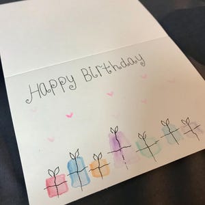 Cartão de feliz aniversário
