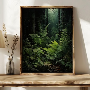 Dark Academia Print, Stimmungsvolle viktorianische Wandkunst, dunkle Dekorästhetik, dunkler Cottagecore, Gothic Prints