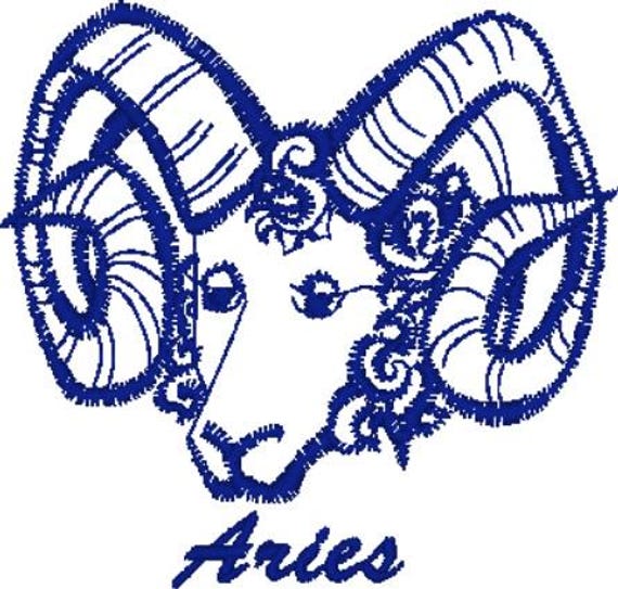 Horoscope Zodiac Signs Digital Embroidery Files Set of 12 Dst,exp