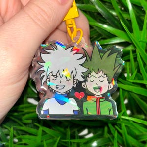 Gon and Killua Hunter x Hunter HxH Acrylic Keychain Charm