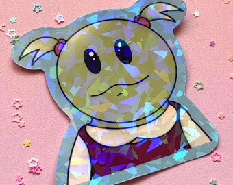 Mona Nanalan' Holographic Vinyl Sticker