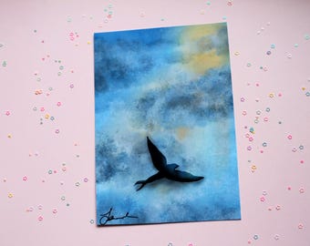 AOT Freedom Bird Attack on Titan Eren Print