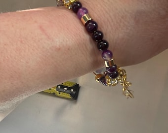 Bracciale rigido con perline