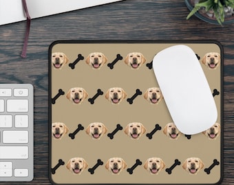 Custom Pet Photo Gift Personalized Photo Mouse Pad Pet Christmas Gift Cute Gift For Pet Lover Desk Mouse Pad