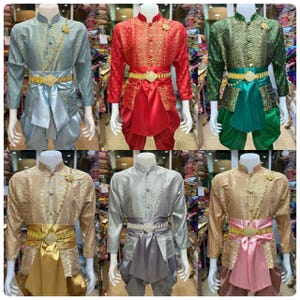 Traditional Thai Men&#39;s Attire &quot;Regalia&quot;