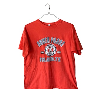 Vintage South Padre Island T shirt Texas Tee Spring Break Size Large Y2K 90s X8