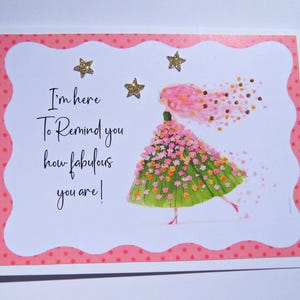 Teen Girl Positivity card, Woman Encouragement Card, Card for daughter, sister, mom,  Co-worker thank you, Birthday Card for girls and women