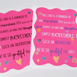 Carte d'anniversaire pour fille, carte d'encouragement pour fille, carte édifiante, carte d'encouragement pour l'amitié, carte de remerciement pour collègue, pip