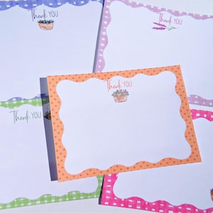 Cartes de correspondance botaniques, 12 cartes postales, notes de remerciement pour la douche nuptiale, cartes de remerciement de fête, cadeau pour collègue de l'équipe, cartes de correspondance féminines