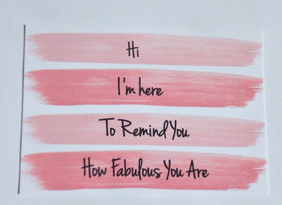 Friendship Encouragement Card, Watercolor Background, Positive Message