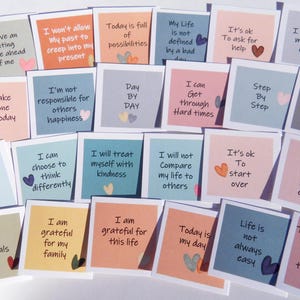 Cartes de mots d'encouragement, 45 cartes, message positif, cartes de compliments, manifestations quotidiennes, cartes de gentillesse, consolidation d'équipe