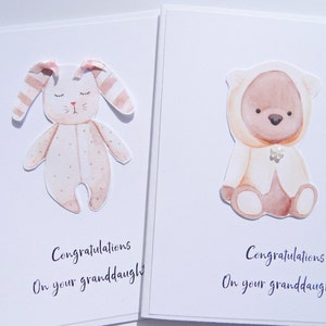 Nouveau petit-fils. Carte pour les grands-parents. Faire-part de grossesse. Révélation de grossesse. Nouvelle grand-mère grand-père Félicitations. Petite-fille. bébé