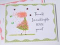 Girl Encouragement Card, Girl Positivity card, Card for daughter, sister, granddaughter, Birthday Card for Tween Girl,