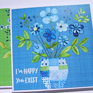 Carte de remerciement de l'amitié, carte de remerciement, cartes d'encouragement et d'affirmation, carte édifiante pour un ami, carte de soutien You Matter, hye
