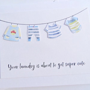 Welcome Baby Boy Card, Pregnancy Card, Becoming Grandparents, Baby Shower Card, Mommy to Be, Daddy to Be, New Parents, cbc2