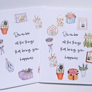 Carte de positivité d'encouragement de femme, cartes de confirmation, carte de nouveau départ, carte d'amitié, carte de meilleur ami, carte d'anniversaire de fille
