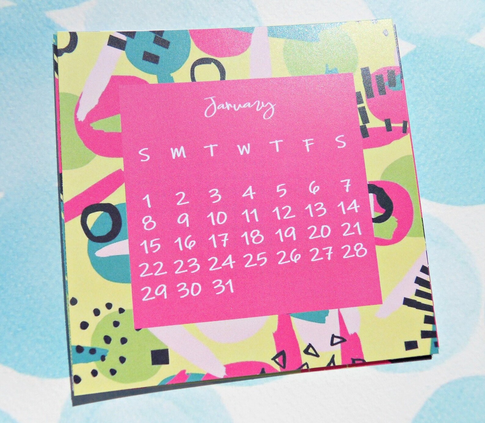 calendario-2023-calendario-peque-o-calendario-de-escritorio-etsy-m-xico