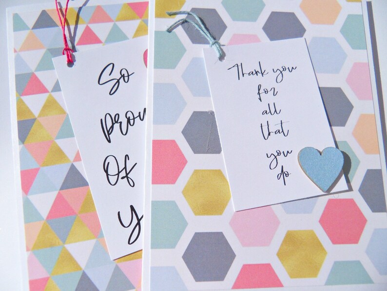poy2 Encouragement Cards for teens and best friend So Proud of You Thank you Note Cards Mental Health Support