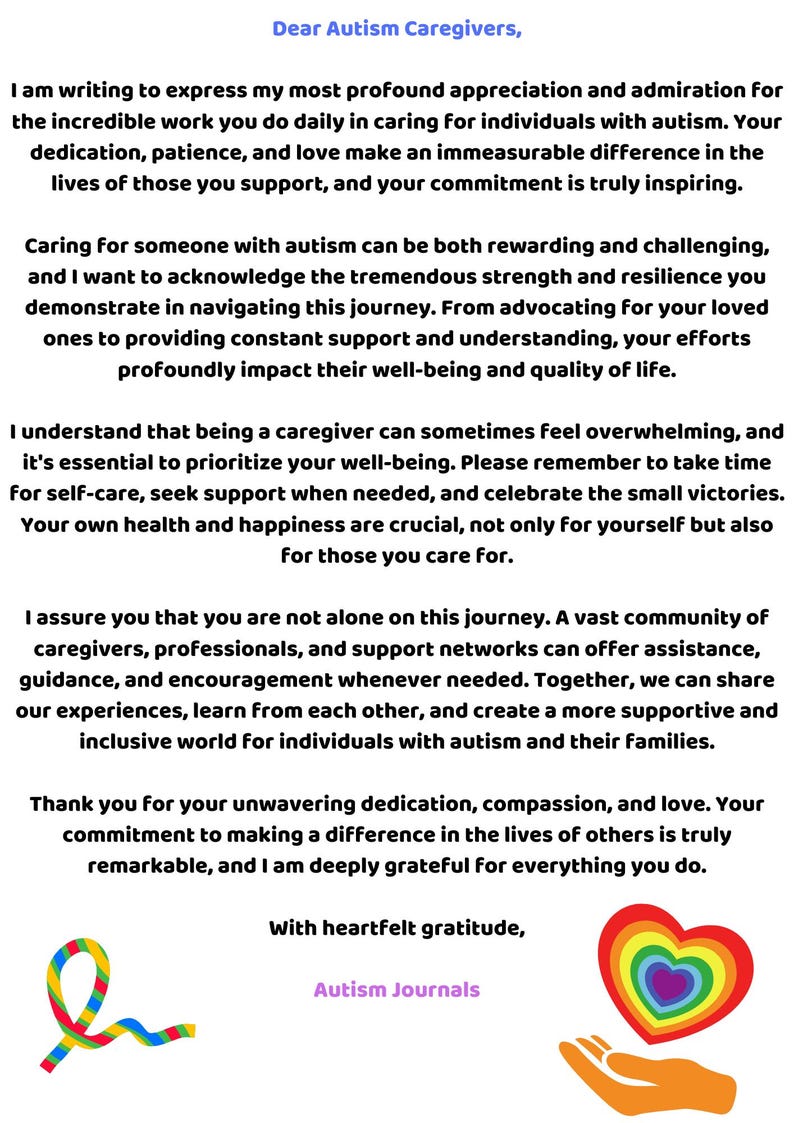 Autism Planner Printable| Wellness Journal| Digital Planner| Spectrum ...