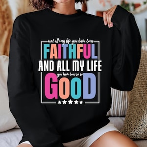 All My Life Faithful Png, Jesus Png, Bible Png, Bible Verse Png Design, Bible Jesus Design, Religious Png, Sublimate Designs Download
