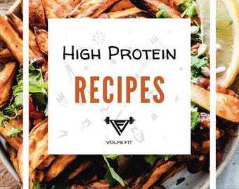 High Protein Kochbuch: Gesunde Rezepte für Muskel Gain, Abnehmen & Meal Prep Digitales Rezeptbuch