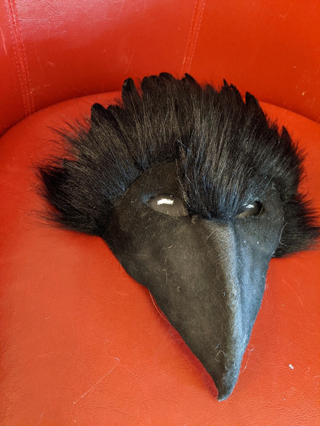 Crow/raven Therian Bird Mask! ONLY ONE AVAILABLE! - Etsy