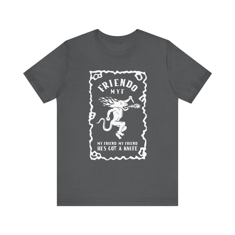 Fireball themed My Friend, My friend Phish Unisex Tee, Phish Band Shirt, Music Festival Apparel, Concert Tee, Jam Band Merch image 3