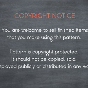 Copyright information on a summer knit sweater knitting pattern by Natalya1905