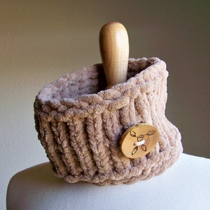 Einfaches Strickmuster, Strickanleitung für Schals, Loopy Schals, Halswärmer, PDF