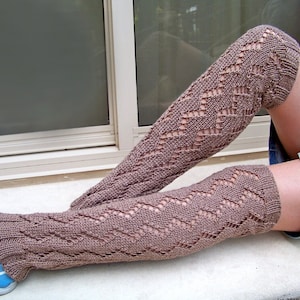 Lace Leg Warmers Knitting Pattern, Knit Legwarmers Easy Tutorial, Women&#39;s Fall Fashion 2025, Worsted Gifts for Knitters