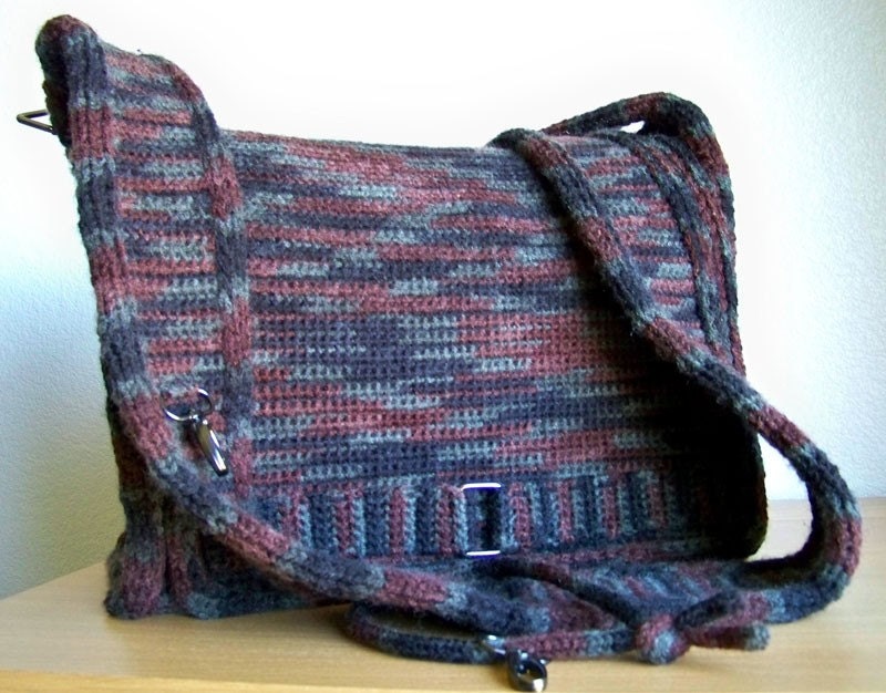 Crochet Bag Pattern, Crochet Tassel Bag, Bag Pattern, T Shirt Yarn