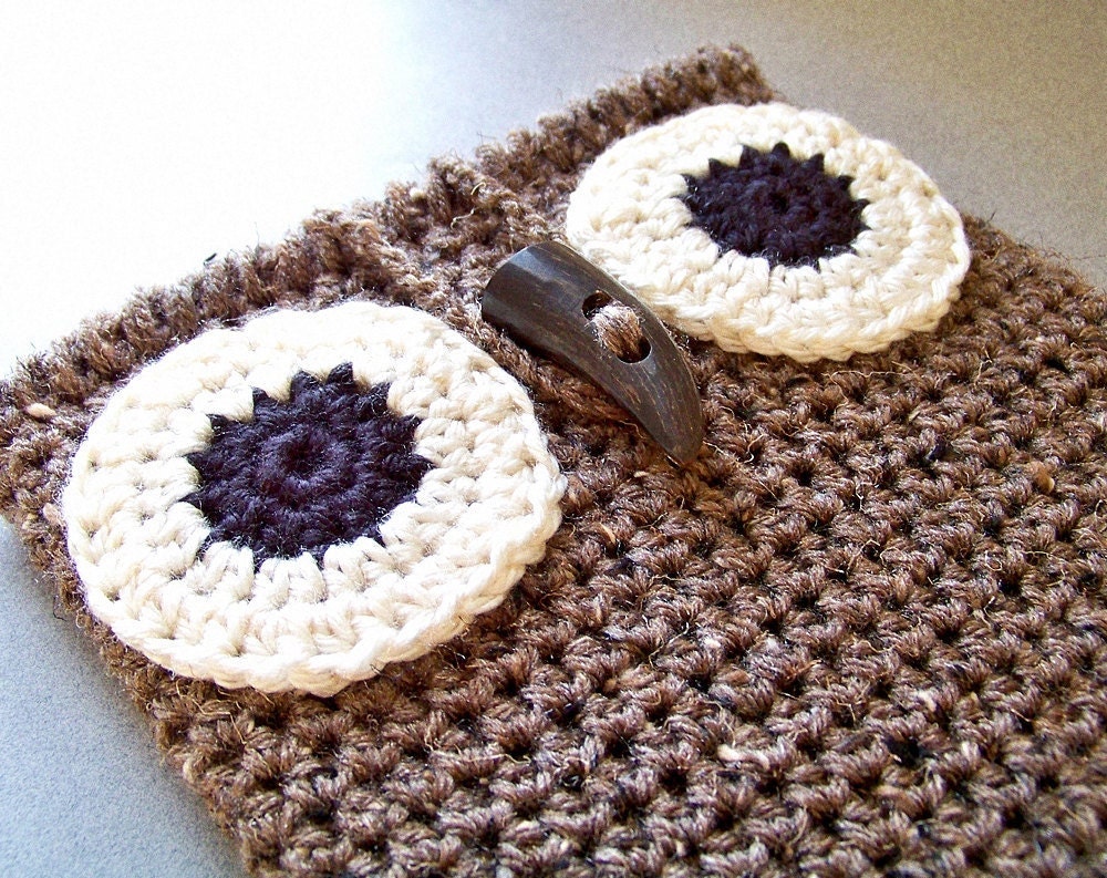 Crochet owl deals bag