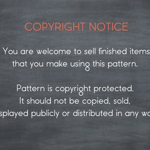 Copyright notice for crochet coasters by Natalya1905