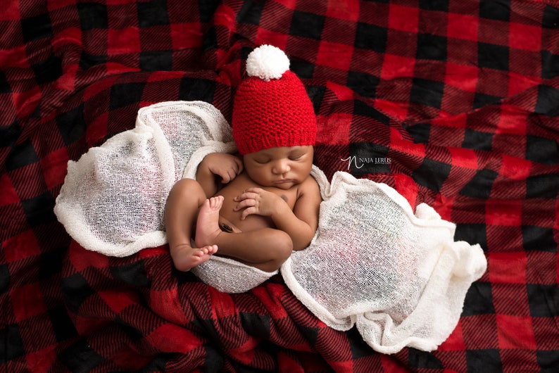 newborn christmas hat