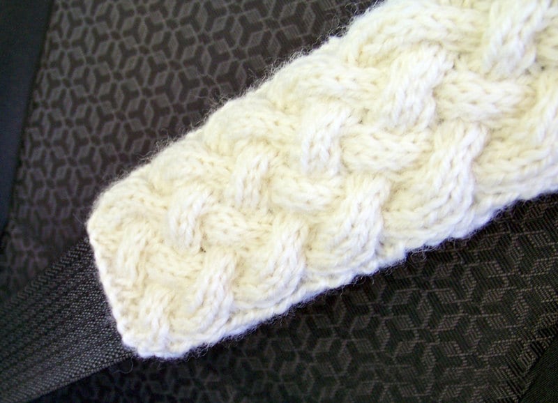 KNITTING PATTERN Car Seat Strap Cover Pattern Car Seat Etsy
