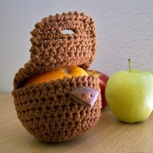 Easy Crochet Pattern, Crochet Apple Cozy Pattern, Beginner Simple Crochet Amigurumi Pattern Tutorial, PDF Download image 5