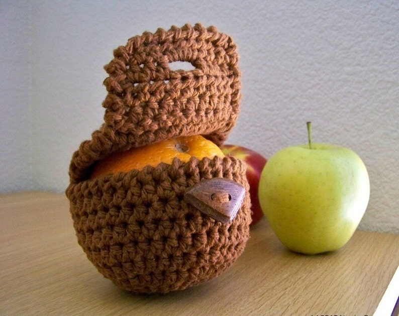 Easy Crochet Pattern, Crochet Apple Cozy Pattern, Beginner Simple Crochet Amigurumi Pattern Tutorial, PDF Download image 5