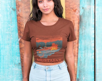 Stars Wars Mustafar National Park Tee, Sci-Fi Movie Lover Gift, Magical Vacation Shirt, Unisex Jersey T-Shirt, Galaxy Theme