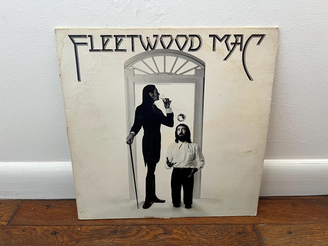 Vintage Fleetwood Mac Vinyl Record, Self Titled, 1975, Collectible