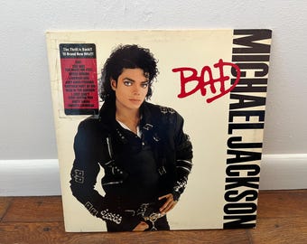 Michael Jackson Vinyl Album, Bad, 1987, С60 25007 002, Dutch