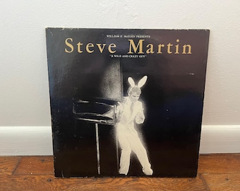 Vintage Steve Martin Vinyl Record: A Wild and Crazy Guy, 1978