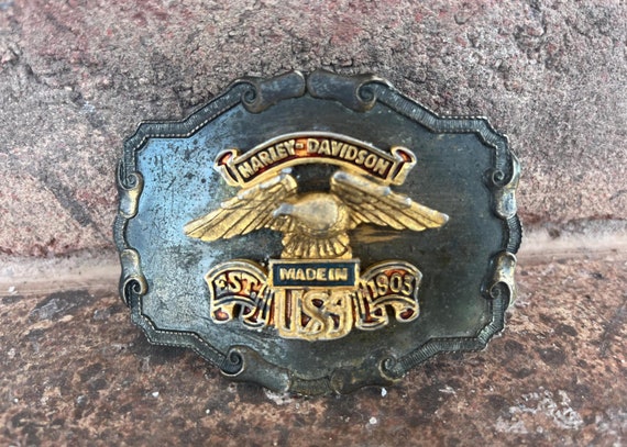 Harley davidson vintage belt - Gem