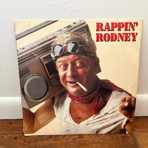 Vintage Rodney Dangerfield Vinyl Record, Rappin&#39; Rodney, Original, 1983, Collectible