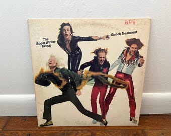 The Edgar Winter Group Vinyl Album 1974 Shock Treatment - Etsy