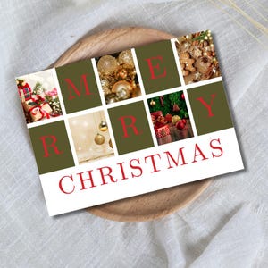 Cartão de Natal Digital – Para Imprimir com Design Festivo em Formato PDF