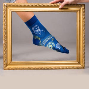 Vincent van Gogh | Kunstsokken | Cadeausokken | Sinterklaascadeau | Sokken cadeau | Sokken | Kleurrijke sokken voor dames en heren