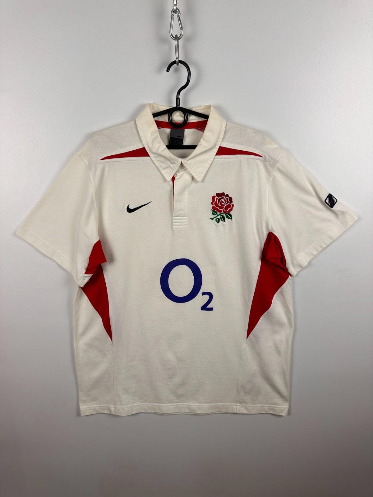 Vintage England Rugby Jersey Nike - Etsy